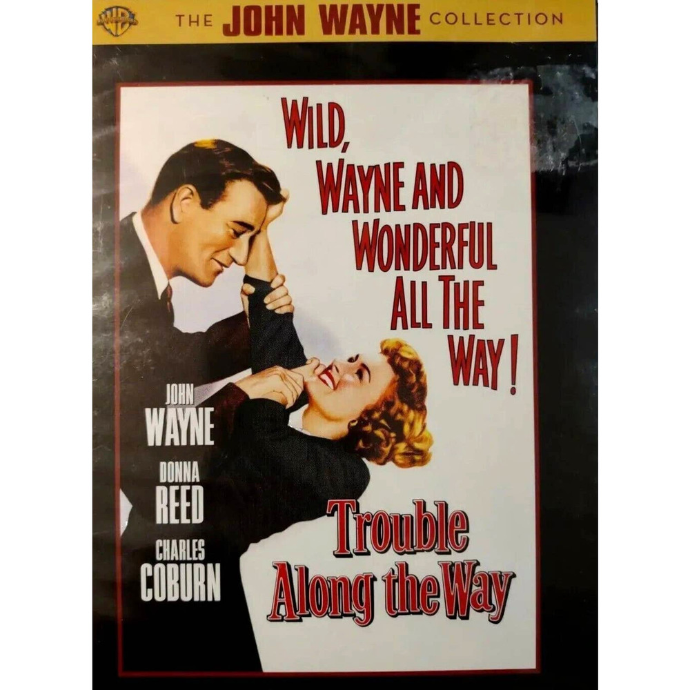 Trouble Along the Way (Dvd 2007) John Wayne Movie Entertainment Collectible
